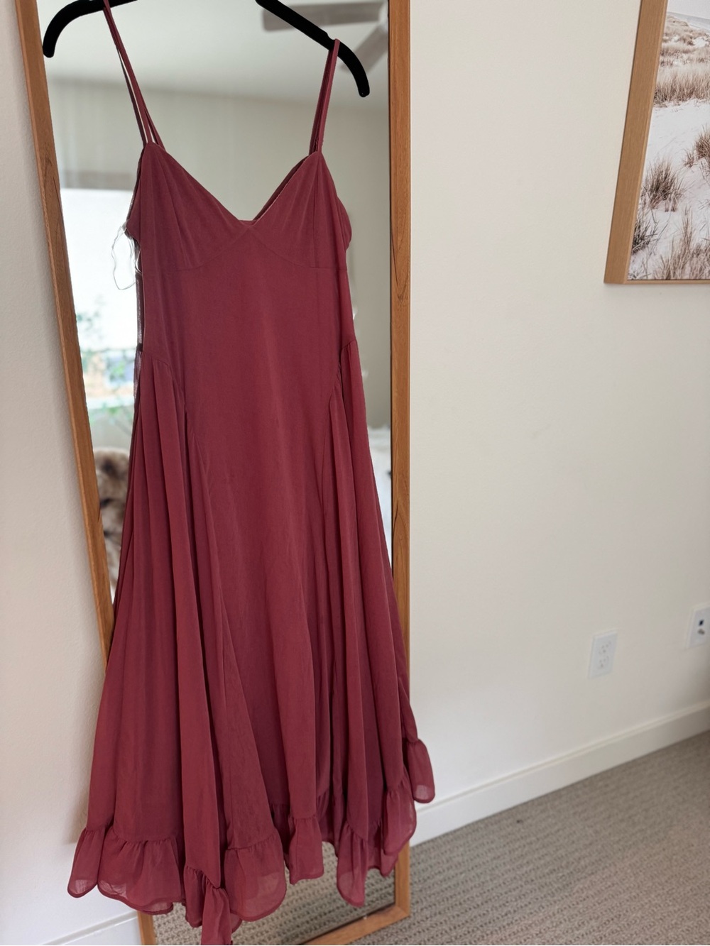 Strapy Flowy Midi Dress